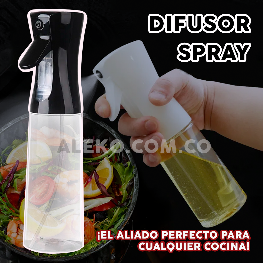 DIFUSOR SPRAY DE ACEITE DIFUSOR SPRAY DE ACEITE